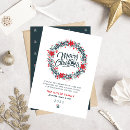 Recherche de holly wreath christmas cards Pour eux