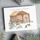 Search for religious watercolor christmas cards Manger