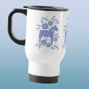 Search for swedish travel mugs Dala horse