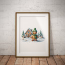 Search for gingerbread man posters Snow