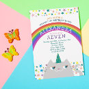 Search for caticorn birthday invitations Cute