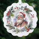 Search for smile christmas cards Vintage santa claus