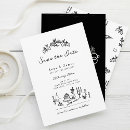 Search for italian wedding invitations Hand drawn