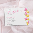 Search for hot pink bridal shower invitations Garden