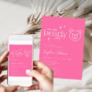 Recherche de attendre une fille invitations Pour enfants