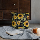 Recherche de motif tournesol coussins En vichy