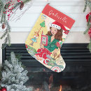 Search for cookie christmas stockings Red