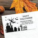 Search for graveyard return address labels Spooky