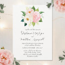 Search for shades of pink wedding invitations Elegant