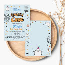 Search for 1st birthday halloween invitations Cute ghost