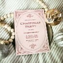 Recherche de rose noël invitations Rose et rouge