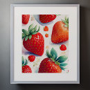 Search for strawberry posters Colourful