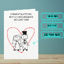 Search for bride stick figure postcards Bride and groom