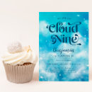 Search for cloud nine invitations Watercolor