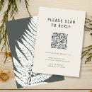 Search for ferns rsvp cards Botanical