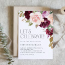 Search for burgundy and peach invitations Autumn