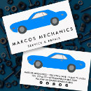 Search for classic car business cards Simple