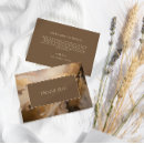 Search for artistic thank you cards Gold