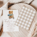 Search for bicycle baby shower invitations Modern