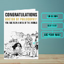 Search for philosophy cards Doctor of philosophy