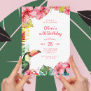 Search for hawaiian 50th birthday invitations Tropical