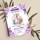 Recherche de dragon baby invitations Magique
