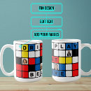 Search for primary colours mugs De stijl