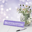 Search for glitter name plates Purple
