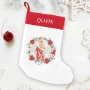 Recherche de poinsettia christmas stockings Mignonette