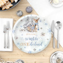 Search for winter onederland plates Blue
