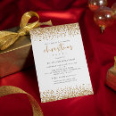 Search for white gold christmas invitations Modern