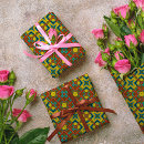 Recherche de ethnique papier cadeau Coloré