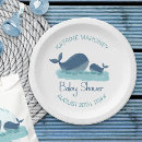 Search for whale paper plates Watercolor