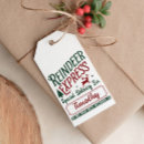 Search for special delivery gift tags Reindeer express