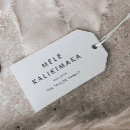Search for plain white gift tags For her