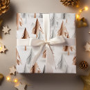 Search for gold and silver christmas wrapping paper Vintage
