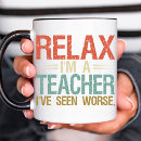 Search for vintage teacher mugs Funny