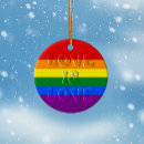 Recherche de drapeau gay pride ornements Noël