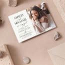 Search for typographie engagement party invitations Modern