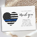Search for police officer cards Thin blue line