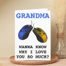 Search for funny grandma cards For her