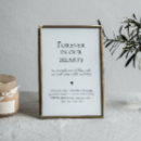 Search for forever in our hearts weddings Modern