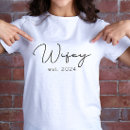 Search for married tshirts newlywed