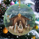 Search for nativity ornaments Jesus