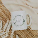 Search for greenery mugs Bridesmaid