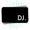 Search for vinyl record business cards Disc jockey