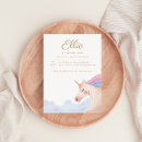 Search for unicorn party invitations Watercolor