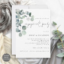 Recherche de eucalyptus fiançailles invitations Minimaliste