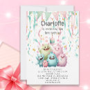 Search for little monster 1st birthday invitations Kids