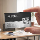 Search for metal business cards modern